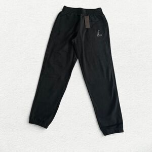 LUAR Logo Lounge Pants in Black